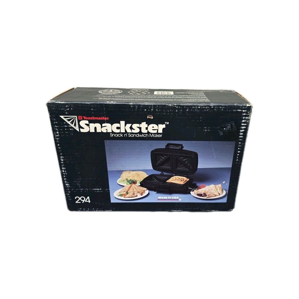 Vintage Toastmaster SNACKSTER Snack Sandwich Maker #294
